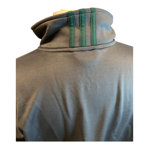 | adidas | Men’s Grey Quarter Zip Track Pullover LG - Picture 5 of 6